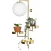 Astoria Vägglampa 62cm G9 Borstad Mässing