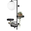 Astoria Vägglampa 62cm G9 Svart