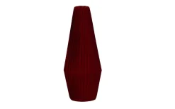 Astrid Plisserad Stilskärm Ø13cm Satin Röd