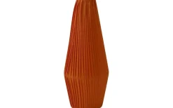 Astrid Plisserad Stilskärm Ø13cm Satin Orange