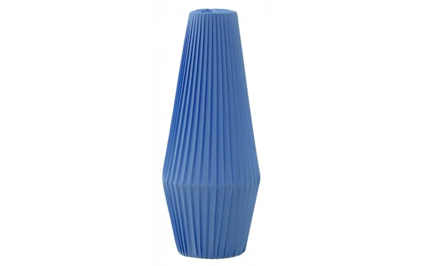 Astrid Plisserad Stilskärm Ø13cm Satin Ljusblå