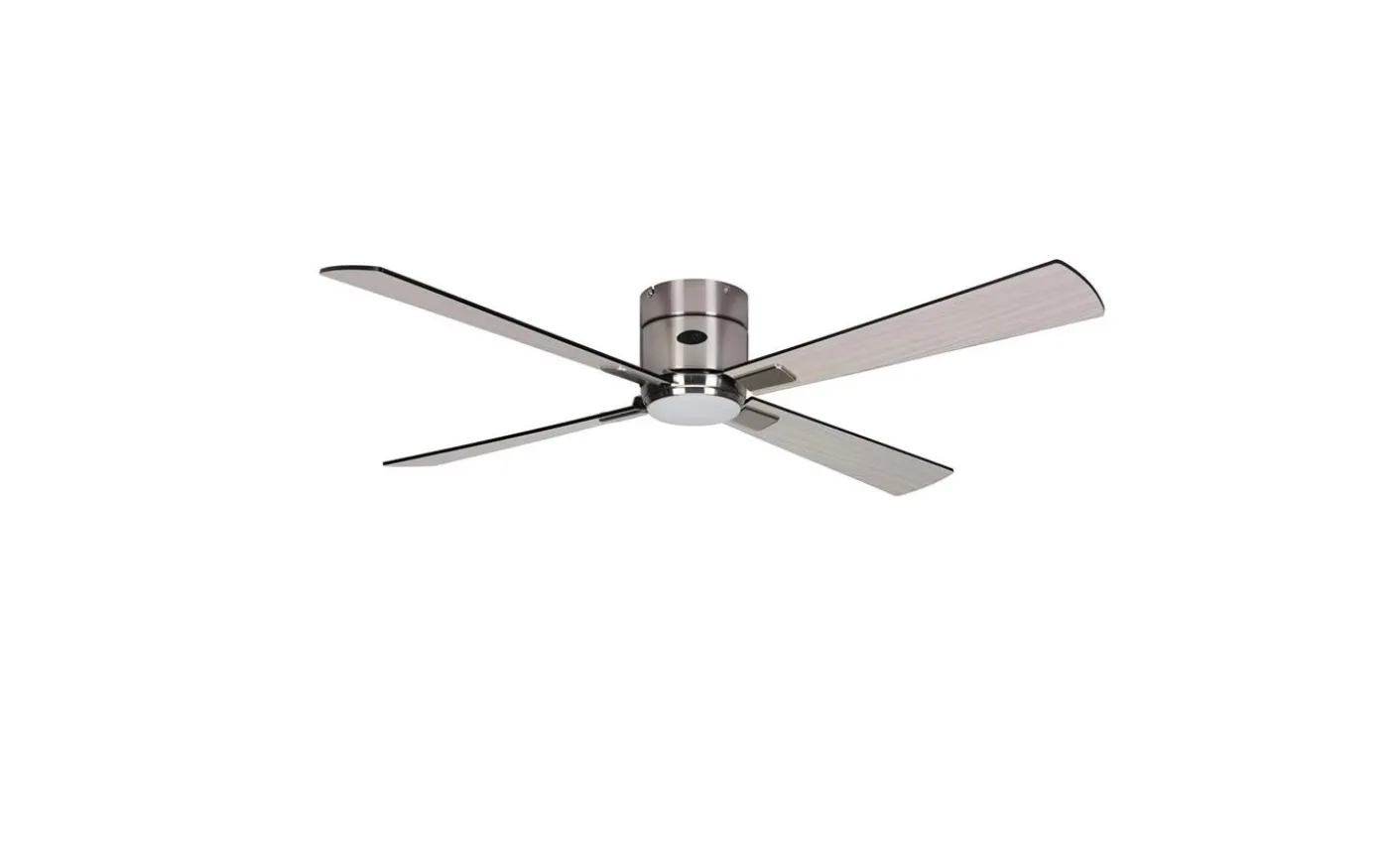 Astro 132cm Takfläkt Nickel Motor, Svarta/Ljusgrå Blad