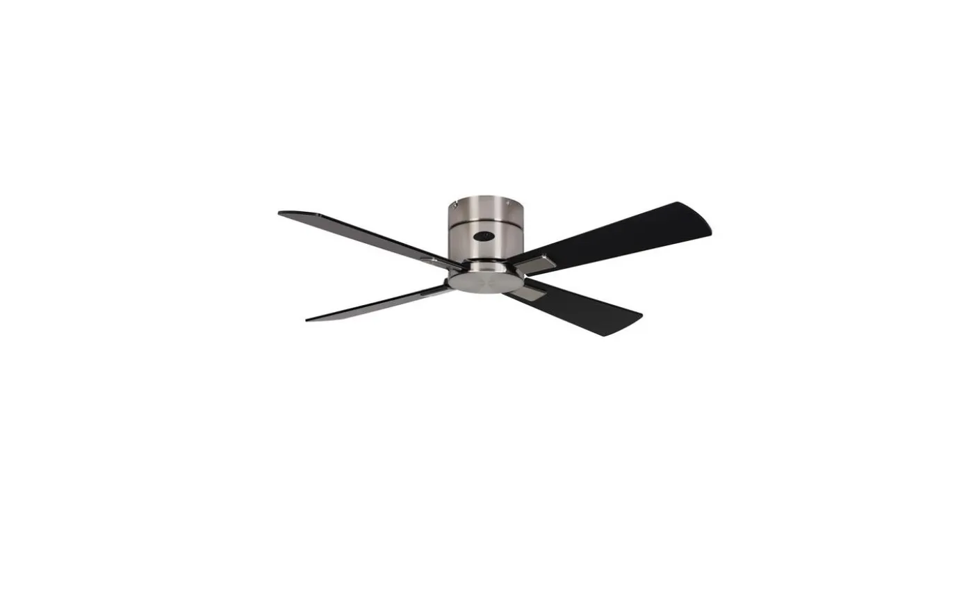 Astro 132cm Takfläkt Nickel Motor, Svarta/Ljusgrå Blad