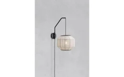 Asuka Vägglampa Beige/Svart