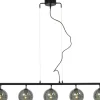 Atom Taklampa 114cm Svart/Rök