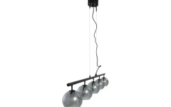 Atom Taklampa 114cm Svart/Rök