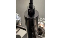Atom Taklampa 48cm Svart/Rök