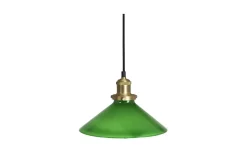 August Fönsterlampa 25cm Grön