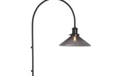 August Vägglampa 60cm Svart