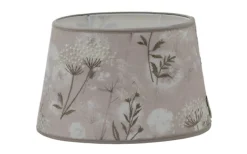 Aurora Oval Lampskärm 25cm Oyster Ashley Wild