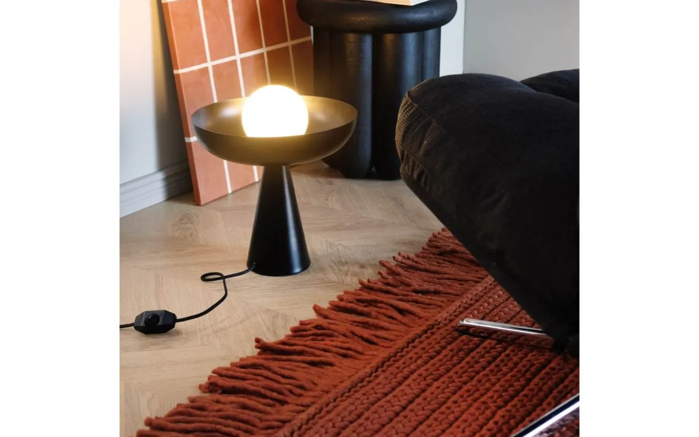 Ava Bordslampa 35cm Svart