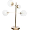 Avenue Bordslampa 4L 50cm Mässing/Klar
