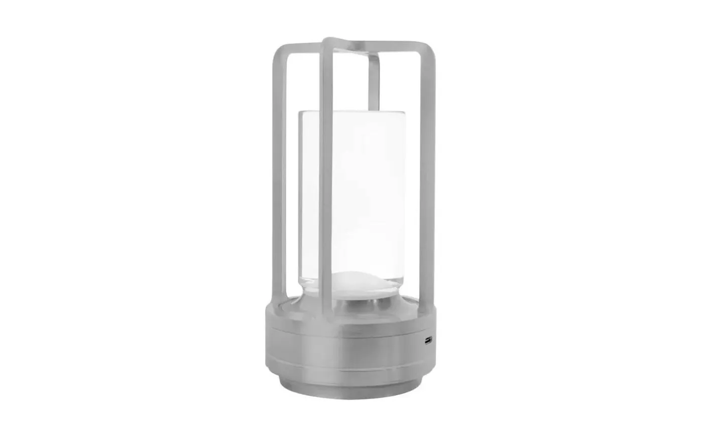 B178 Laddbar Bordslykta 18cm CCT LED Nickel
