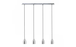 Babades Taklampa 79cm Krom