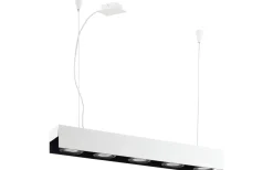 Badalona Taklampa 116cm LED 3000K 5x5,4W Vit