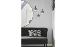 Ball Ball Fönsterlampa Ø15cm Rökfärg