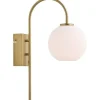 Ballon Vägglampa Mässing