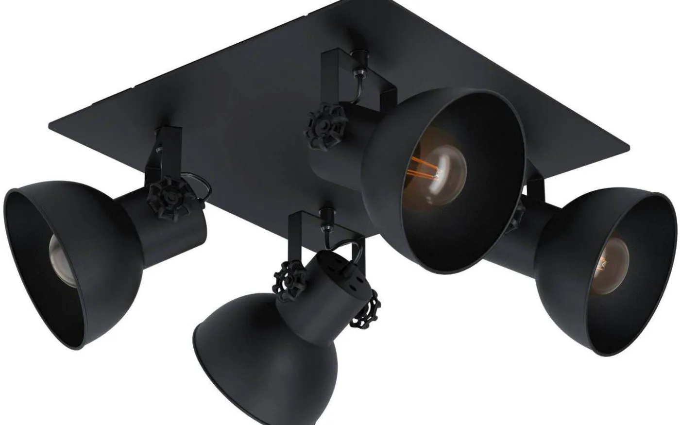 Barnstaple Takspotlight 45cm 4L Svart