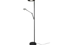 Barrie Golvlampa LED mattsvart