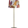 Base Bordslampa 58cm Guld med mönstrad skärm