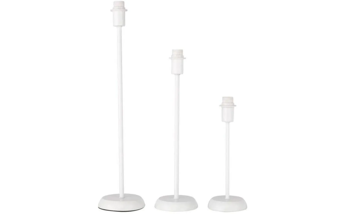 Basic Lampfot 52cm Vit