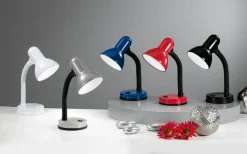 Basic Skrivbordslampa 30cm Blå