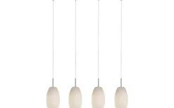 Batista Taklampa 102cm Nickel/Vit