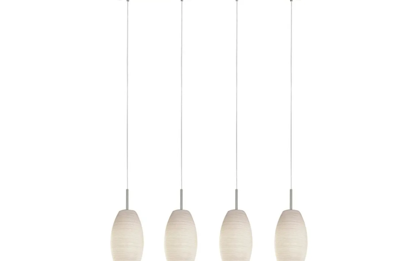 Batista Taklampa 102cm Nickel/Vit