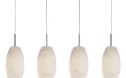 Batista Taklampa 102cm Nickel/Vit