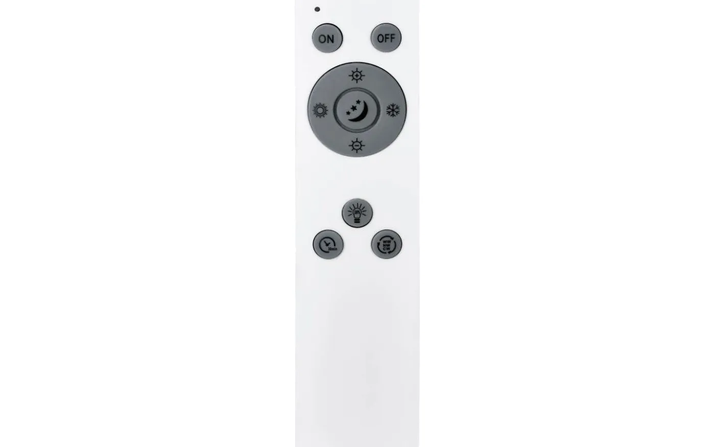 Battistona Plafond 38cm LED 3000-6500K 17,4,W med Fjärrkontroll Vit