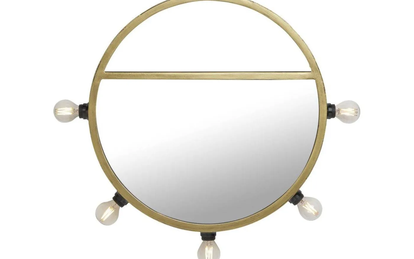 Bea Spegellampa 45cm Svart/Guld