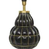 Beatrice Lampfot 50cm Svart/Mässing