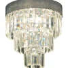 Belissa Plafond 25cm Krom IP44
