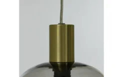 Bell Fönsterlampa 15cm Matt Mässing/Rök