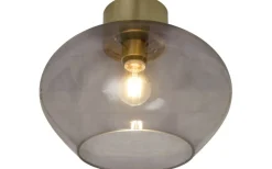 Bell Plafond 35cm Matt Mässing/Rök