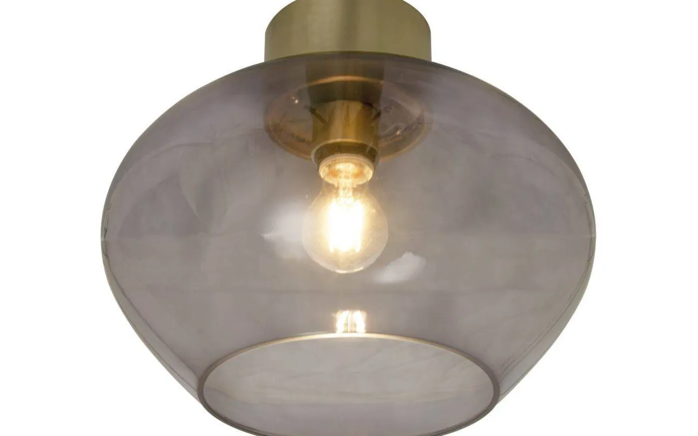 Bell Plafond 35cm Matt Mässing/Rök