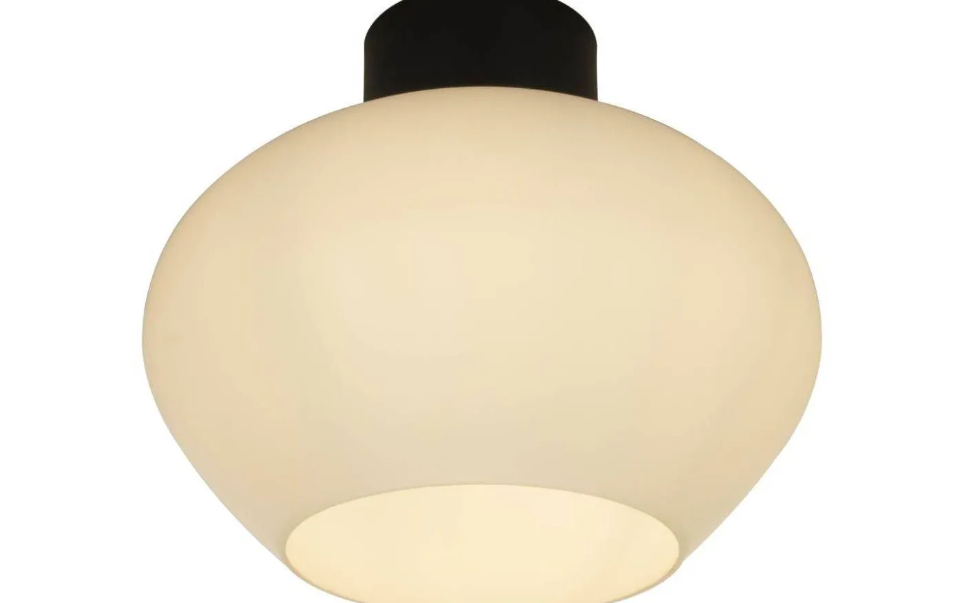 Bell Plafond 35cm Svart/Vit