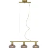 Bell Taklampa 70cm Matt Mässing/Rök