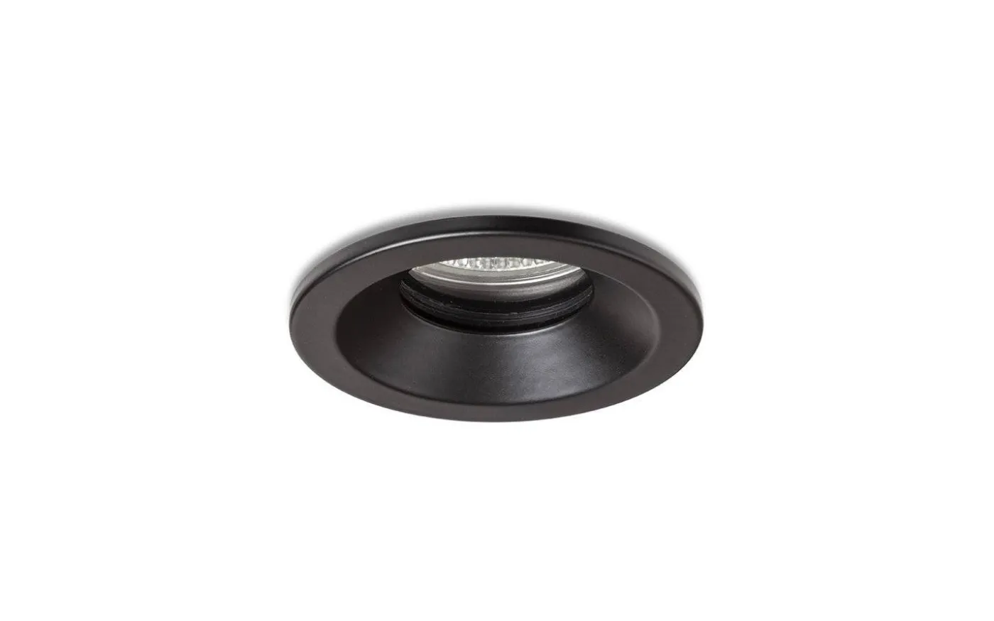 Bella Infälld Spotlight Svart IP65