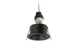 Bella Infälld Spotlight Svart IP65