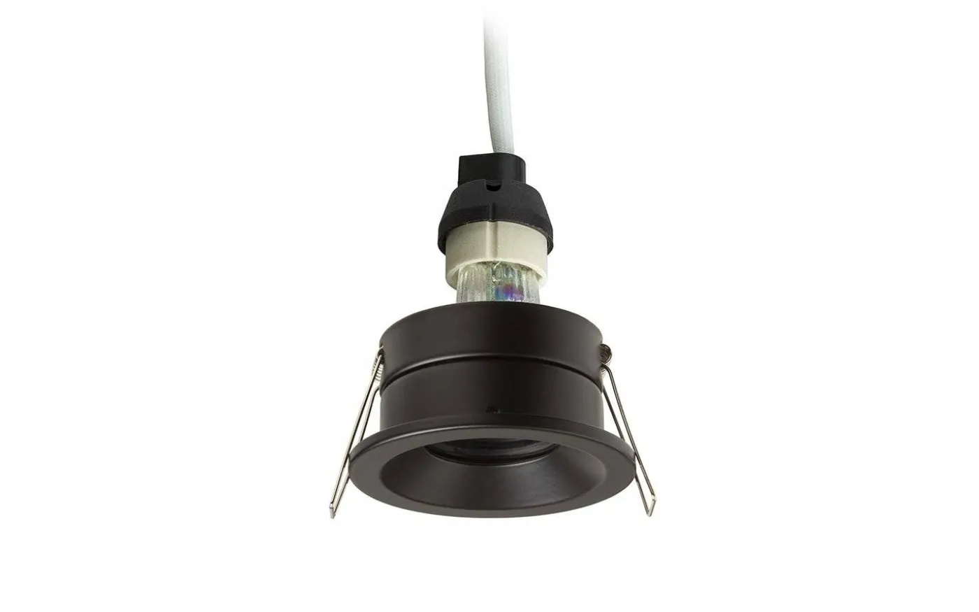 Bella Infälld Spotlight Svart IP65