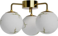 Bellagio Plafond 50cm Mässing/Vit