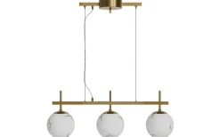 Bellagio Taklampa 82cm Mässing/Vit