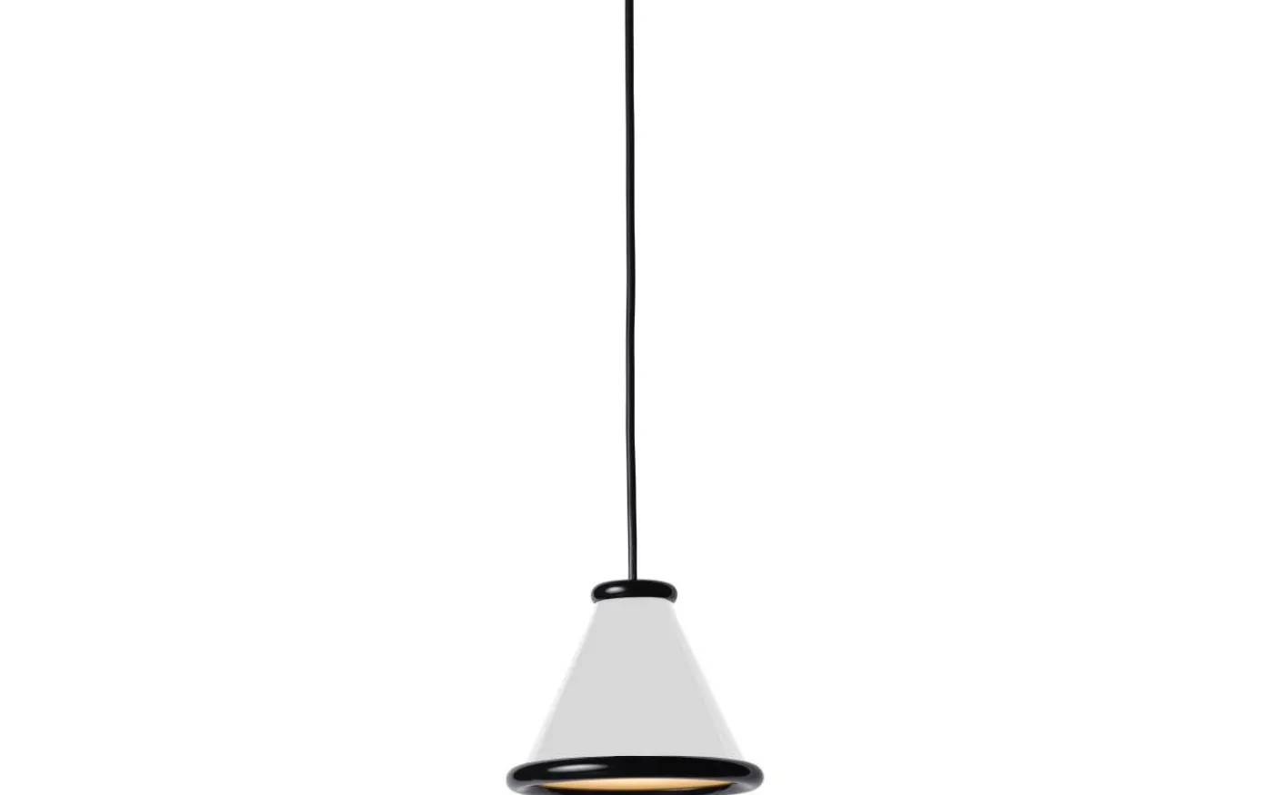 Belle Fönsterlampa Ø15cm Glossy White/Glossy Black