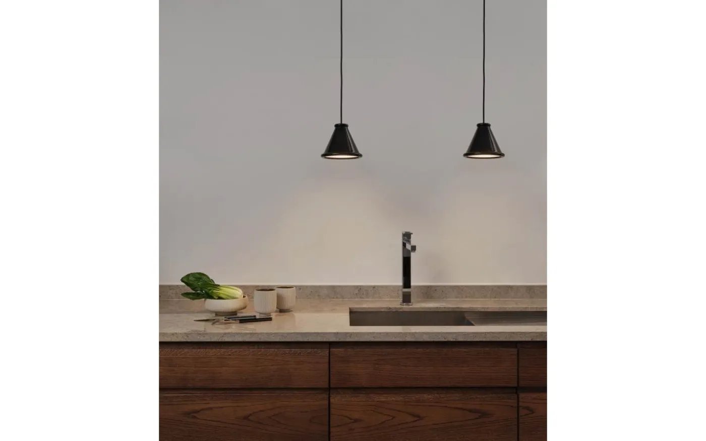 Belle Fönsterlampa Ø15cm Glossy Black