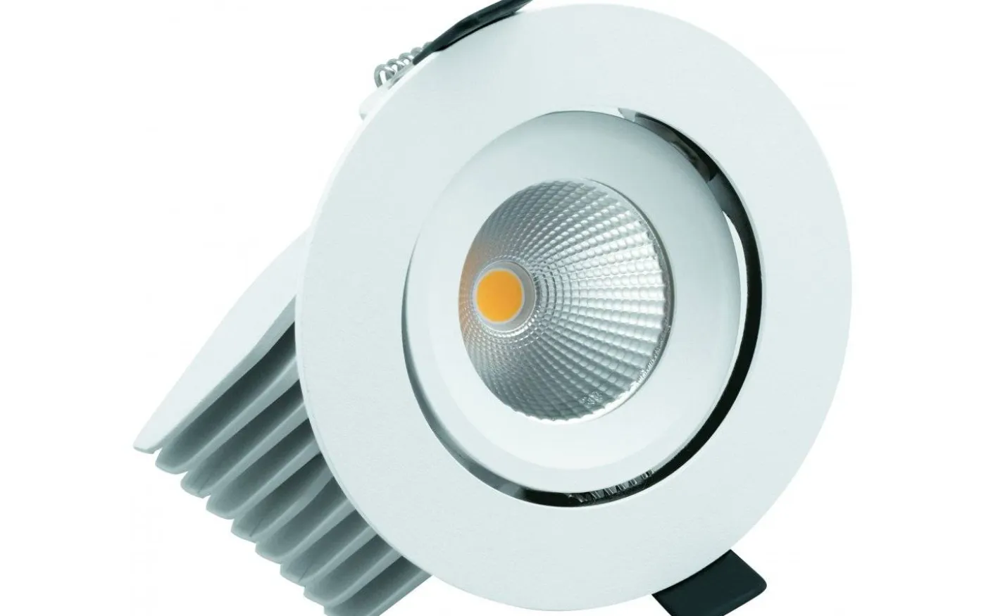 Belzig Svanhals Spotlight Dim to Warm 2000-2800K 11W Vit 230V