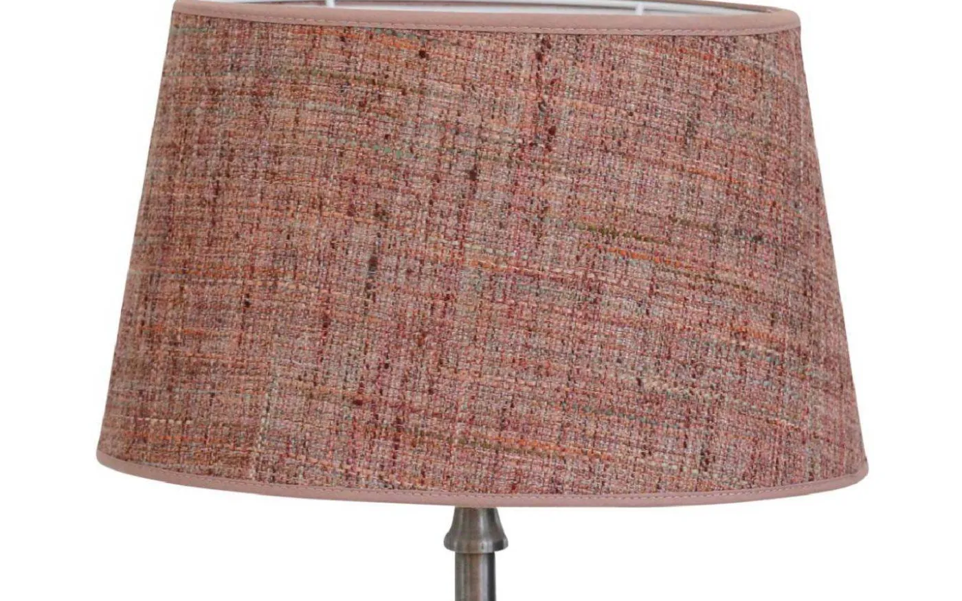 Benares Oval Lampskärm 20cm Röd