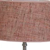 Benares Oval Lampskärm 25cm Röd