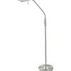 Bergamo Golvlampa LED i borstat stål