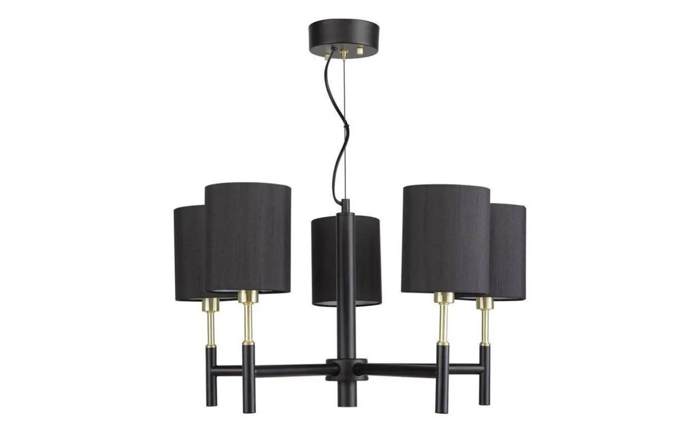 Berlin Taklampa 62cm Svart
